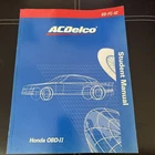 2001 Acdelco Honda Obd Ii SD-FC-42 Student Manual General Motors Used. Price: $19.99.