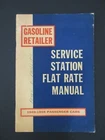 1958 Service Station Flat Rate Manual Brochure Gasoline Retailer Rare Petroliana Used. Price: $39.50.