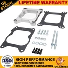 Carburetor Adapter 4BBL Square Plate Spread Bore Afb Carter Edelbrock Quadrajet New. Price: $22.99.