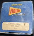 Vintage Auto Parts: Holley Carburetor Co. Diaphragm Assembly 35D-99A Nos/origbox New. Price: $30.00.