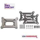 Trans-dapt 2039, One Holley/roch 2BBL. Carb Adapter Natural Aluminum Performance New. Price: $78.39.