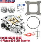 4 Barrel 650 Cfm Brawler Double-pumper Carburetor Electric Choke BR-67255 New. Price: $199.99.