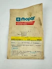 Mopar 4186329 Carburetor Gasket, Set Of 2, Oem Nos Dodge New. Price: $12.55.