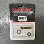 Edelbrock 12602 - Adjustable Carburetor Needle & Seat Size 0.097" W/ Viton Tip New. Price: $14.72.