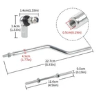 Accelerator Linkage Assembly Rod Kit For 94-98 Dodge Ram 2500 3500 Cummins P7100 New. Price: $50.00.