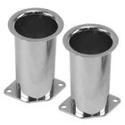 Empi 43-6054 Chrome 4" Tall Velocity Stacks Weber Idf, Hpmx, Dellorto, Pair New. Price: $43.94.