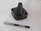 Vintage Vw 25 - 36 Hp Fuel Pump Mount Flange & Push Rod Early Ghia Bus Bug Used. Price: $30.00.