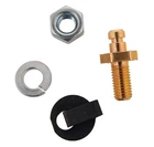 Holley Edelbrock Carburetor Throttle Cable Linkage 7/32" Stud Adapter 20-37 1/4" New. Price: $12.99.