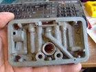 Holley Barrel Carburetor Metering Block 4197 Used. Price: $40.00.