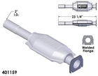 Catalytic Converter For 1986-1989 Oldsmobile Cutlass Ciera 2.5L L4 Gas Ohv New. Price: $210.73.