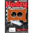 Holley 17-72, One Carburetor Spacer In Thick Hole 2-BARREL Flange Phenolic New. Price: $163.43.
