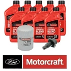Motorcraft 5W-20 Oil Change Kit W/ New Drain Plug 2011+ Ford F-150 5.0L. Price: $111.75.