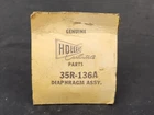 Holley Carburetor Vacuum Secondary Diaphragm 35R-136A Bin A2 New. Price: $24.99.
