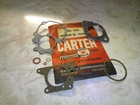 Nos 252 Carter Carburetor Gasket Kit 1955 1956 Plymouth 1958 1959 Dodge, 1826441 New. Price: $12.95.