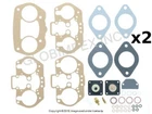 For Porsche (1956-1969) Carburetor (2 Kits) Royze + Year Warranty New. Price: $119.25.