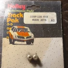 Vintage Holley Track Pak Main Jets (22BP-120-612) New. Price: $12.00.