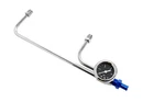 Holley Fuel Line Gauge Carburetor 4160 3310 Dual Feed Chrome Blue New. Price: $34.95.