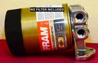 4-PORT Compact Remote Engine Turbo Oil Filter Mount No XG8A 3/8" Npt New. Price: $77.26.