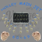 20PCS For Holley Carburetor 1/4-32 Gas Main Jets Kit 60-69 Each 20PACK 60-2-US New. Price: $26.09.