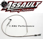 36" Universal Throttle Cable Wire Assembly Braided Stainless Steel Cut-to-fit New. Price: $33.38.