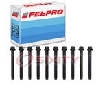Fel-pro Cylinder Head Bolt Set For 1981-1986 Mercury Cougar 2.3L L4 Engine Pp New. Price: $50.96.