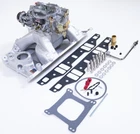 Edelbrock Single-quad Air Gap Manifold & Carburetor Induction Kit,chrysler New. Price: $1045.95.