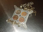 Holley 4-BARREL Carburetor Baseplate Vacuum Secondary 12R-1856B Chevy 600 Cfm Used. Price: $40.00.