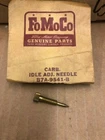 Ford Carburetor Adj Screw- B7A-9541-B- Flathead Applications New. Price: $15.99.