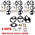 4 Set Bbl Carburetor Kit Ind & Agricultural For Zenith 62 68 161 New. Price: $29.25.