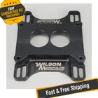 Wilson Manifolds 044111 1.00" Tapered Lightweight 2300 2BBL To 4150 4BBL Adapter New. Price: $233.96.