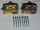 Gearhead Zinc Carburetor Fuel Bowl Center Hung Holley Proform Double Pumper Pair New. Price: $75.33.