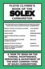 Book Of The Solex Carburetor By Floyd Clymer (2016, Paperback) Brand. Price: $24.95.