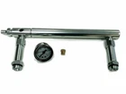 Aluminum Holley 4150 Double Pumper Fuel Line Log Clear Anodized & White Oil Gaug New. Price: $84.95.