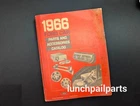 Rare Ford 66 Parts Catalog Mustang Shelby GT350 Capri Comet Cyclone Fairlane 427 Used. Price: $149.00.