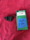 Nos Carter 21-289 Nitrophyl Carburetor Float Ford Motorcraft Autolite 2100-2150 New. Price: $13.00.