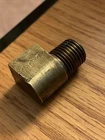 Gm #143343 1958-81 Used Orig Fuel Line To Pump 90 Deg Outlet Fitting W/logo. Price: $149.95.
