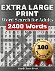 Extra Large Print Word Search For Adults Perfect Seniors Big Letters 2400 New. Price: $14.29.