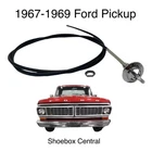 1967 1968 1969 Ford Pickup Truck Choke Cable Assembly New. Price: $27.50.