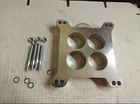 1 Inch Aluminum Carburetor Spacer 4 Hole With Studs New. Price: $65.00.