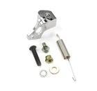 Throttle Cable Bracket Carb Mount Kickdown Clear Anodized For Edelbrock Pro-flo New. Price: $136.57.