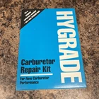 Standard/hygrade 1636 Carburetor Repair Kit! Free Shipping! New. Price: $44.99.
