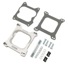 Mr. Gasket Carburetor Adapter Kit 4BBL, Silver New. Price: $40.00.