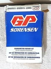 Gp Sorensen 96-566A Carburetor Repair Kit Smp Vintage Rebuild Complete New. Price: $34.99.