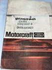 Genuine Ford D3AZ-9447-B Carb Mounting Gasket Fits 73-74 2V CG353 Motorcraft New. Price: $13.69.