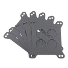 5 Pack 4 Hole Base Carburetor Mounting Gasket Fit Holley Edelbrock Carter G21-E New. Price: $8.35.