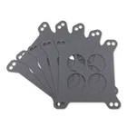 Pack PORTED/4 Hole Holley Edelbrock Base Gasket Carburetor 4BBL 4150 4160 New. Price: $8.35.