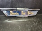 1964 Chrysler New Yorker Fuel Door Gas Cap Trim Emblem Gold Chrome Mopar Oem Used. Price: $65.00.