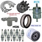 Tune Up Kit Air Oil Fuel Filters Wire Spark Plugs For Dodge D350 5.9L;2BBL 82-88 New. Price: $149.80.