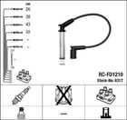 Ngk Ignition Cable Kit Black Ford Fiesta V Ka Street 96-08 1319060 New. Price: $42.86.