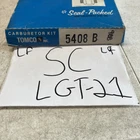 Tomco 5408B Carburetor/fuel System Repair Kit New. Price: $13.50.